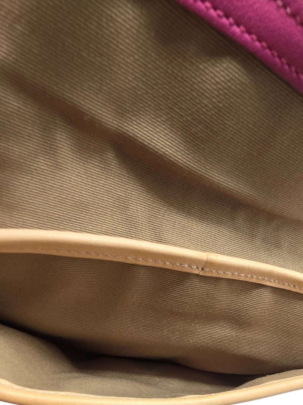 Coach Pink, Tan & Lime Stripe Wristlet Clutch - Picture 5 of 14